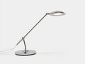 Lampada Da Scrivania 72×28×78 cm - acciaio cromato argento - asta inclinabile con testa circolare per Camera Da Letto
