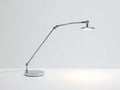 Lampada da scrivania articolata 78×22×58 cm - metallo cromato argento - luce orientabile per camera da letto